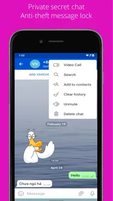 Chat and Video call android App screenshot 3