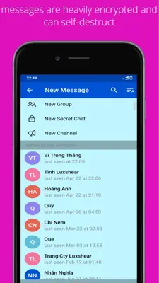 Chat and Video call android App screenshot 4